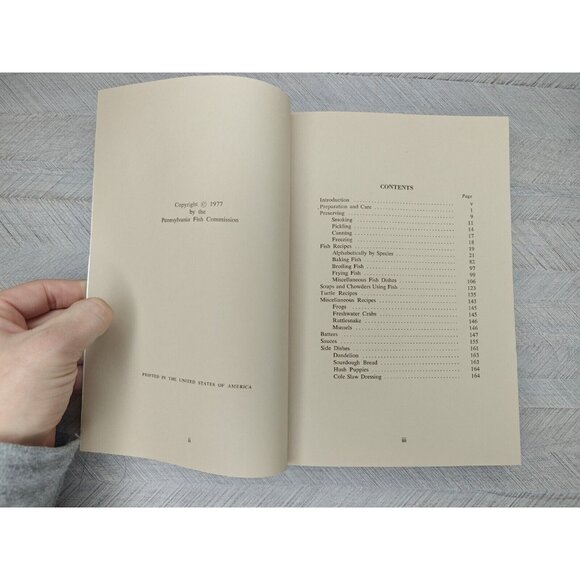 Pennsylvania Anglers' Cookbook Vintage Local Ethnic Cooking 1977 First Edition - Picture 4 of 6
